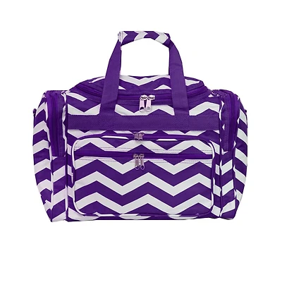 World Traveler Chevron 16-Inch Gym Bag Duffle