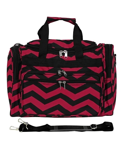 World Traveler Chevron 16-Inch Gym Bag Duffle
