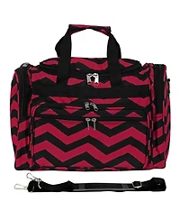 World Traveler Chevron 16-Inch Gym Bag Duffle Bag