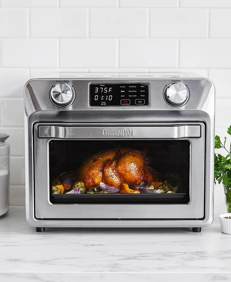 GreenPan Bistro Multifunction 9-in-1 Air Fryer Countertop Oven