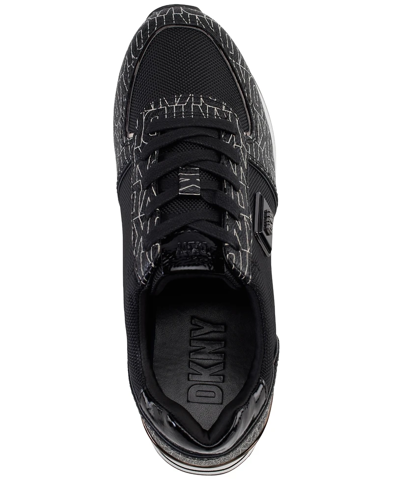 Dkny Women's Davie Lace-Up Platform Sneakers