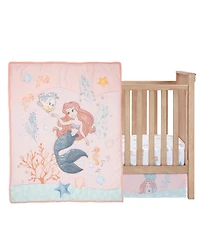 Bedtime Originals Disney Baby The Little Mermaid 3-Piece Baby Crib Bedding Set