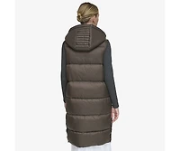 Andrew Marc Women's Kerr Horizontal Rail Quilted Matte Shell Puffer Vest