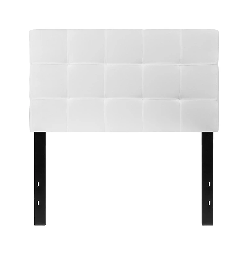 Quilted Tufted Twin Upholstered Headboard