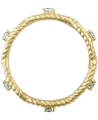 Igi Certified Diamond Braided Rope Band (1/4 ct. t.w.) 14k Gold