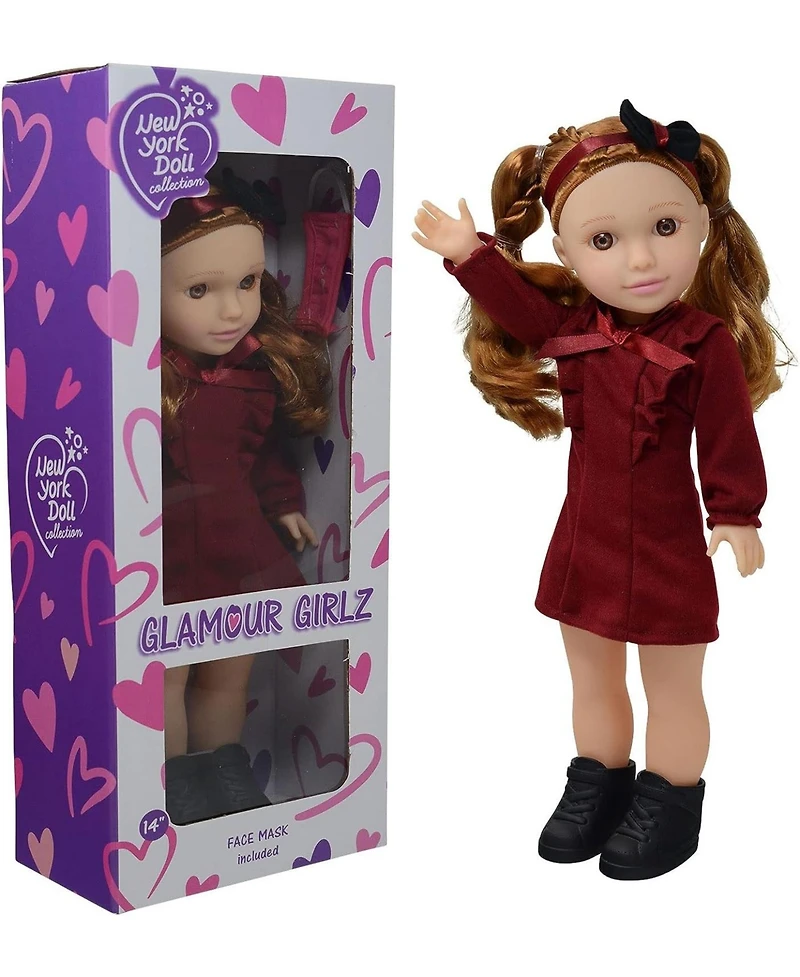 The New York Doll Collection Glamour Girlz 14 Inch Poseable Fashion