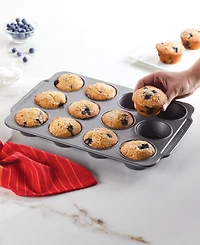 Farberware 12" Cup Nonstick Muffin Pan