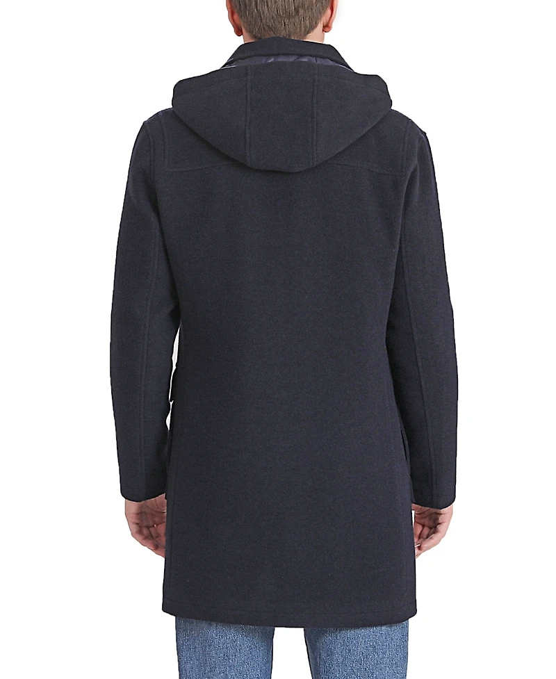 Landing Leathers Men Mason Wool Blend Duffle Toggle Coat
