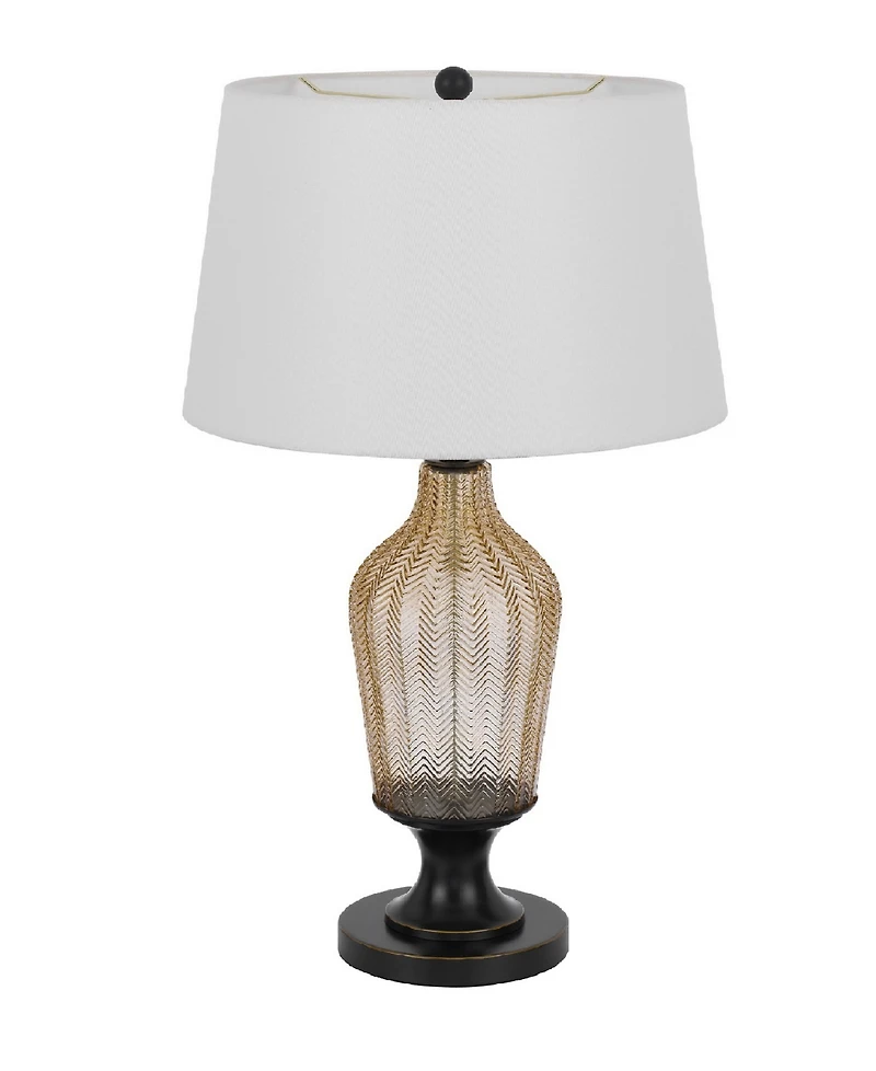 30.5" Height Glass Table Lamp