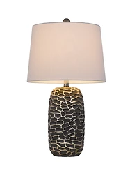 25" Height Resin Lamp Set