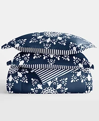 ienjoy Home Ultra Soft Daisy Medallion Reversible 2- Pc. Comforter Set, Twin