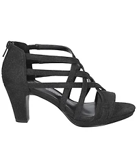 Easy Street Women's Bee Zip Platform Sandals