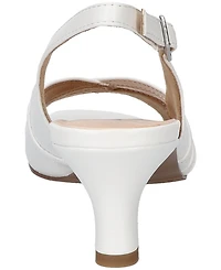 Easy Street Women's Teton Buckle Slingback Dress Sandals