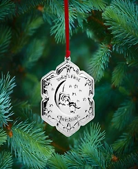 Empire Baby's 1st Christmas Teddy Bear Ornament, Sterling Silver