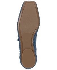 Vince Camuto Women's Vinley Woven Mary Jane Flats
