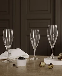 Holmegaard Perfection Champagne Glasses, Set of 6