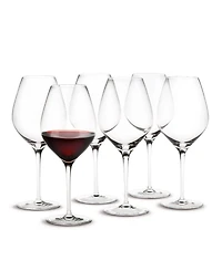 Holmegaard Cabernet Burgundy Glasses, Set of 6