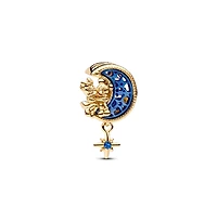 Pandora Disney Mickey Mouse Minnie Mouse Crescent Moon Charm