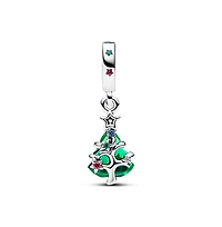 Pandora Cubic Zirconia Sparkling Christmas Tree Dangle Charm