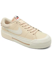 Nike Women's Court Legacy Lift Platform Casual Sneakers from Finish Line