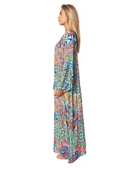 La Moda Clothing Women's Long Regular Kaftan Dress