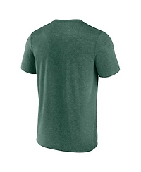 Men's Fanatics Heather Green Minnesota Wild Playmaker T-shirt