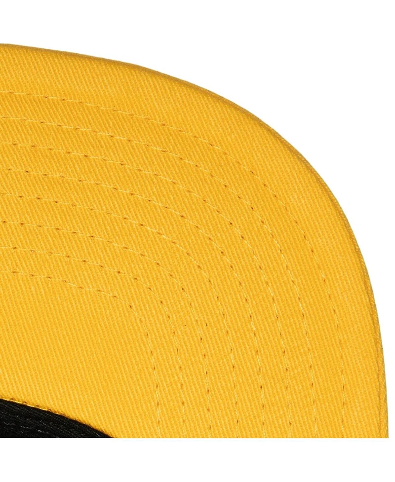 Men's Mitchell & Ness Royal, Gold Atlanta Braves Hometown Snapback Hat