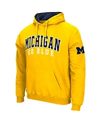 Colosseum Men's Michigan Wolverines Double Arch Pullover Hoodie