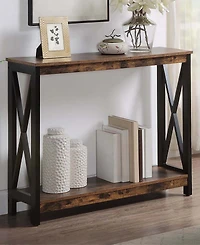Convenience Concepts 39.5" Mdf Oxford Console Table with Shelf