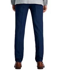 Haggar Men's Premium Comfort Slim-Fit Performance Stretch Flat-Front Dress Pants