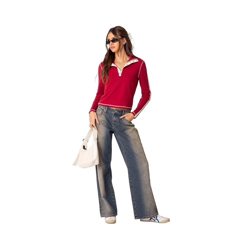 Women's Raelynn Washed Low Rise Jeans