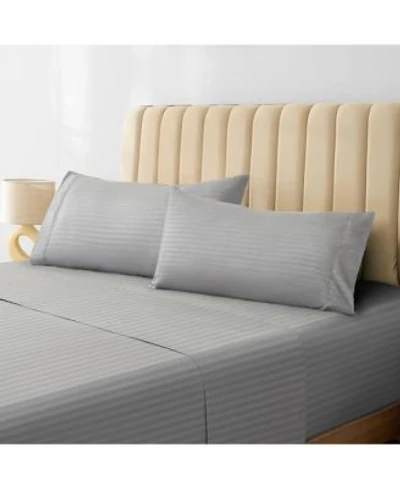 Striped Silky Soft Cooling Deep Pocket Performance Sheet Set