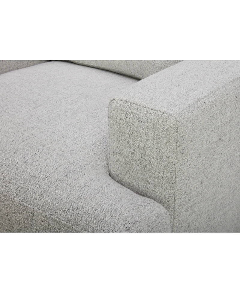 Closeout! Vasher 42" Fabric Swivel Chair, Created for Macy's