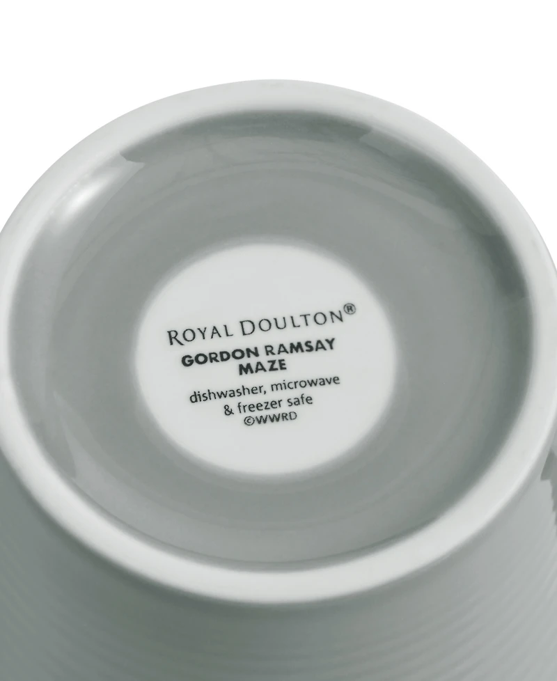Royal Doulton Gordon Ramsay Maze Mug, Set of 4, Service for 4