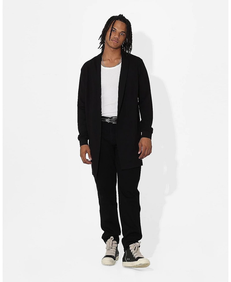 Saint Morta Men's Coffin Party Longline Cardigan Sweater