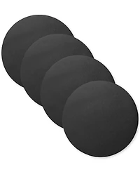 Villeroy & Boch Manufacture Rock Round Faux Leather Placemats, Set of 4