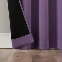 Rianna Theater Grade Extreme 100% Blackout Rod Pocket Curtain Panel
