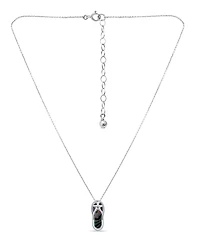 Macy's Abalone Inlay Flip Flop Necklace