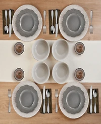 Pfaltzgraff Gia 12-Pc Dinnerware Set, Service for 4