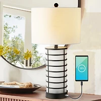 Jayce Modern Industrial Iron Nightlight Led Table Lamp