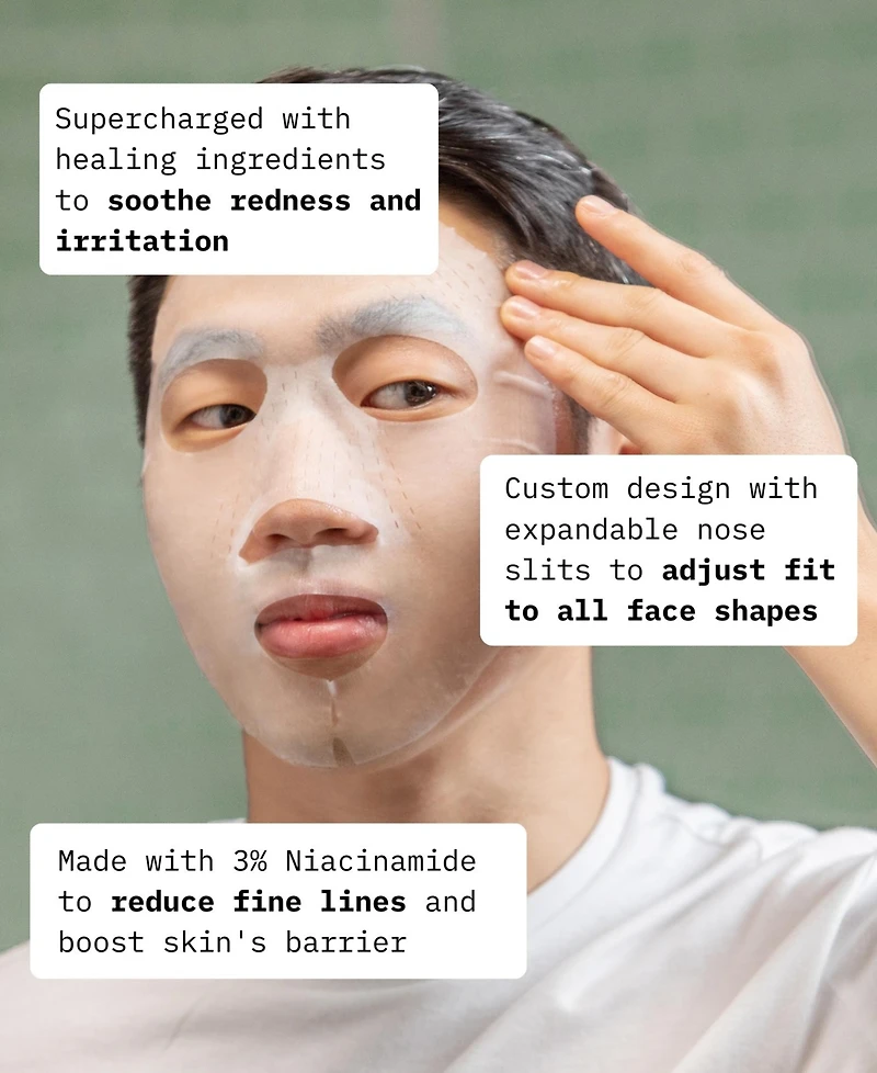 Cardon Cactus Soothing Face Mask, 4-Pk.