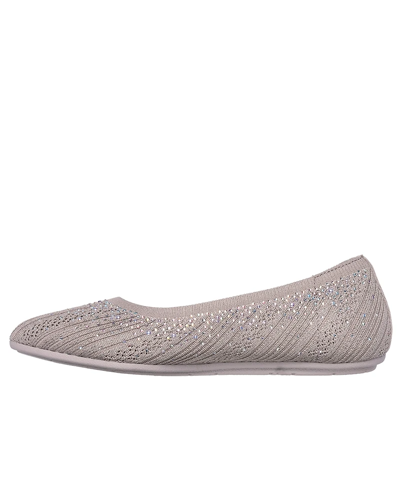 Skechers Women's Cleo 2.0 - Glitzy Days Slip-On Casual Ballet Flats from Finish Line