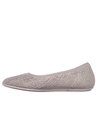 Skechers Women's Cleo 2.0 - Glitzy Days Slip-On Casual Ballet Flats from Finish Line