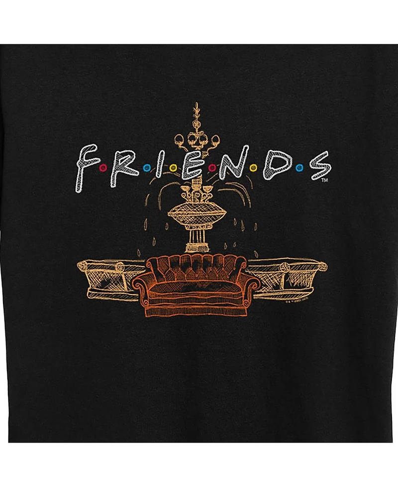 Hybrid Apparel Trendy Plus Friends Graphic T-shirt