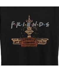 Hybrid Apparel Trendy Plus Friends Graphic T-shirt