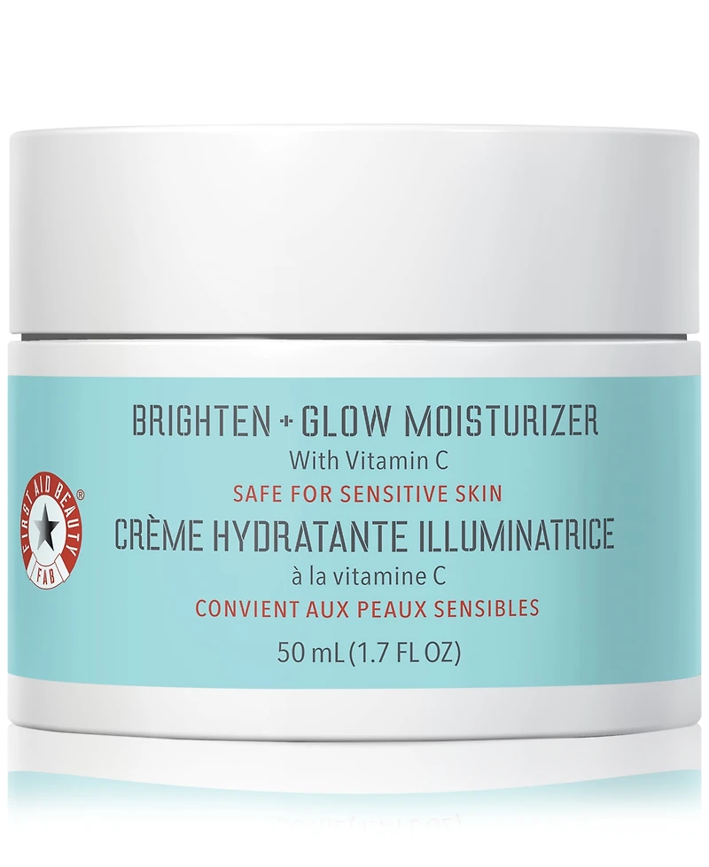 First Aid Beauty Brighten + Glow Moisturizer with Vitamin C, 1.7 oz.
