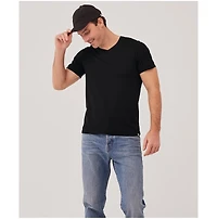 Pact Men's Organic Cotton Softspun V-Neck Tee