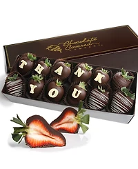 Chocolate Covered Company Thank You Belgian Chocolate Covered Strawberries