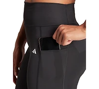 adidas Women's Optime Moisture-Wicking Full-Length Leggings