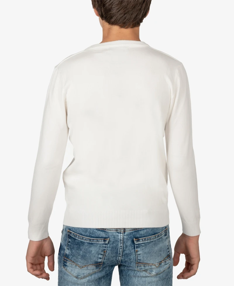 Xray Boy's Basic Crew Neck Sweater